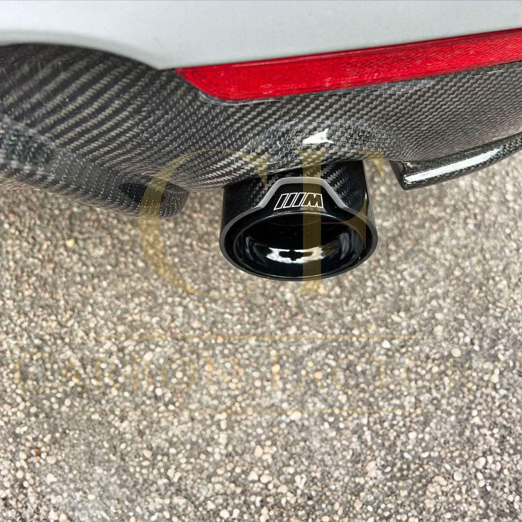 Carbon Fibre Rear Diffuser Dual Exhaust for BMW F32 F33 F36 4 Series 14-20