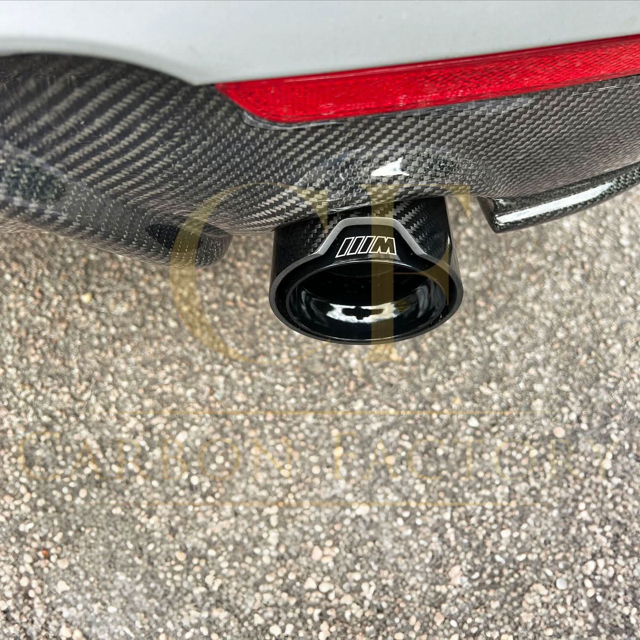 Carbon Fibre Rear Diffuser Dual Exhaust for BMW F32 F33 F36 4 Series 14-20