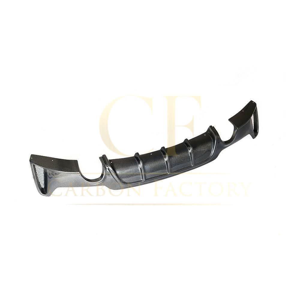 Carbon Fibre Rear Diffuser Dual Exhaust for BMW F32 F33 F36 4 Series 14-20