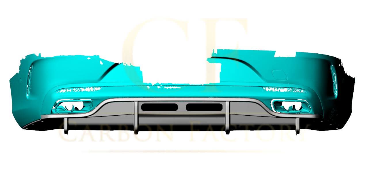 Carbon Fibre Rear Diffuser for Mercedes Benz W222 S Class Coupe 14-17
