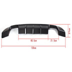 Carbon Fibre Rear Diffuser Quad Exhaust for BMW E92 E93 3 Series 07-13