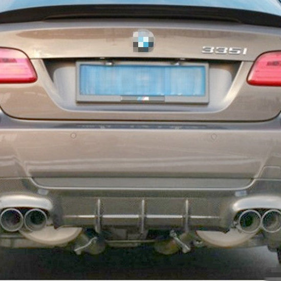 Carbon Fibre Rear Diffuser Quad Exhaust for BMW E92 E93 3 Series 07-13