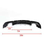 Carbon Fibre Rear Diffuser Quad Exhaust for BMW F30 F31 3 Series 12-19