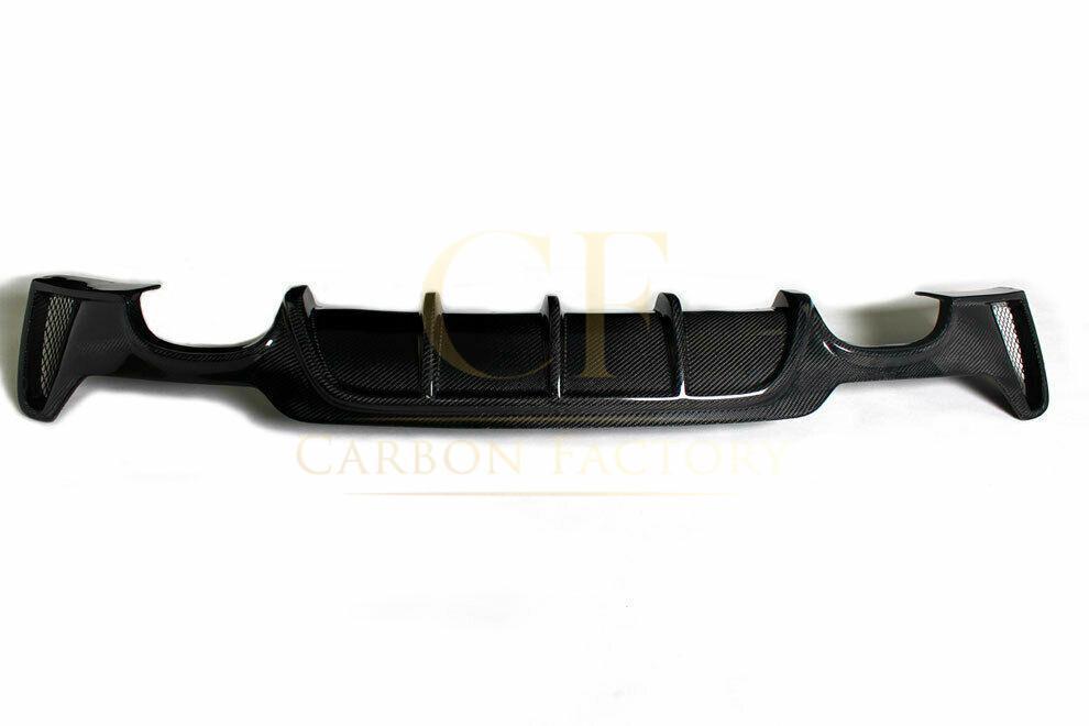 Carbon Fibre Rear Diffuser Quad Exhaust for BMW F32 F33 F36 4 Series 14-20