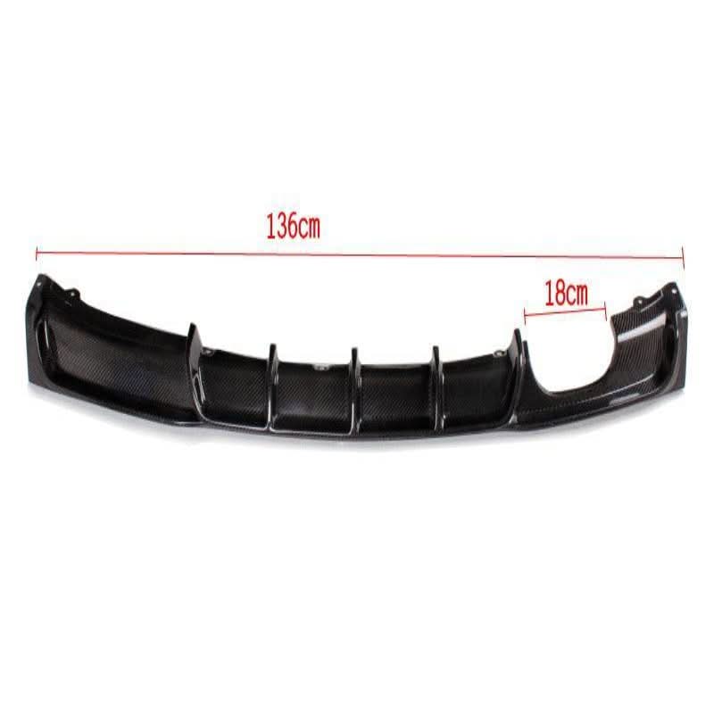 Carbon Fibre Rear Diffuser Twin Exhaust for BMW F30 F31 3 Series 12-19