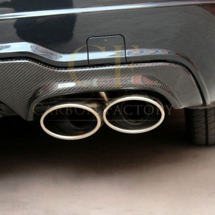 Carbon Fibre Small Fin Rear Diffuser for Mercedes Benz W204 C63 Facelift 12-14