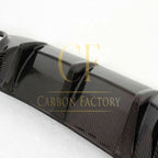 Carbon Fibre Small Fin Rear Diffuser for Mercedes Benz W204 C63 Facelift 12-14