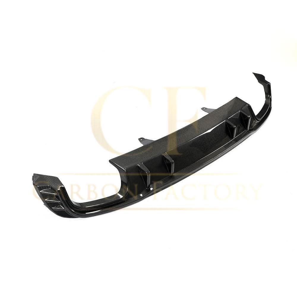 CF Style Carbon Fibre Rear Diffuser for Audi A4 S Line S4 B9 16-18