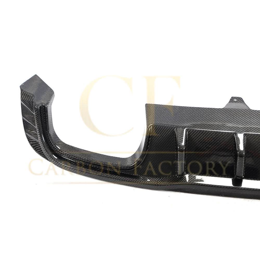 CF Style Carbon Fibre Rear Diffuser for Audi A4 S Line S4 B9 16-18