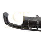 CF Style Carbon Fibre Rear Diffuser for Audi A4 S Line S4 B9 16-18