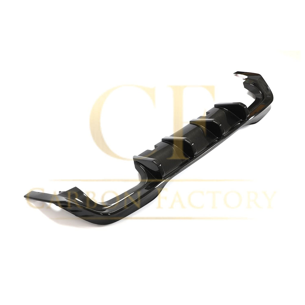 CF Style Carbon Fibre Rear Diffuser for VW Golf MK8 8R 21-Present