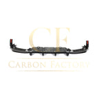 CF Style Carbon Fibre Rear Diffuser for VW Golf MK8 8R 21-Present