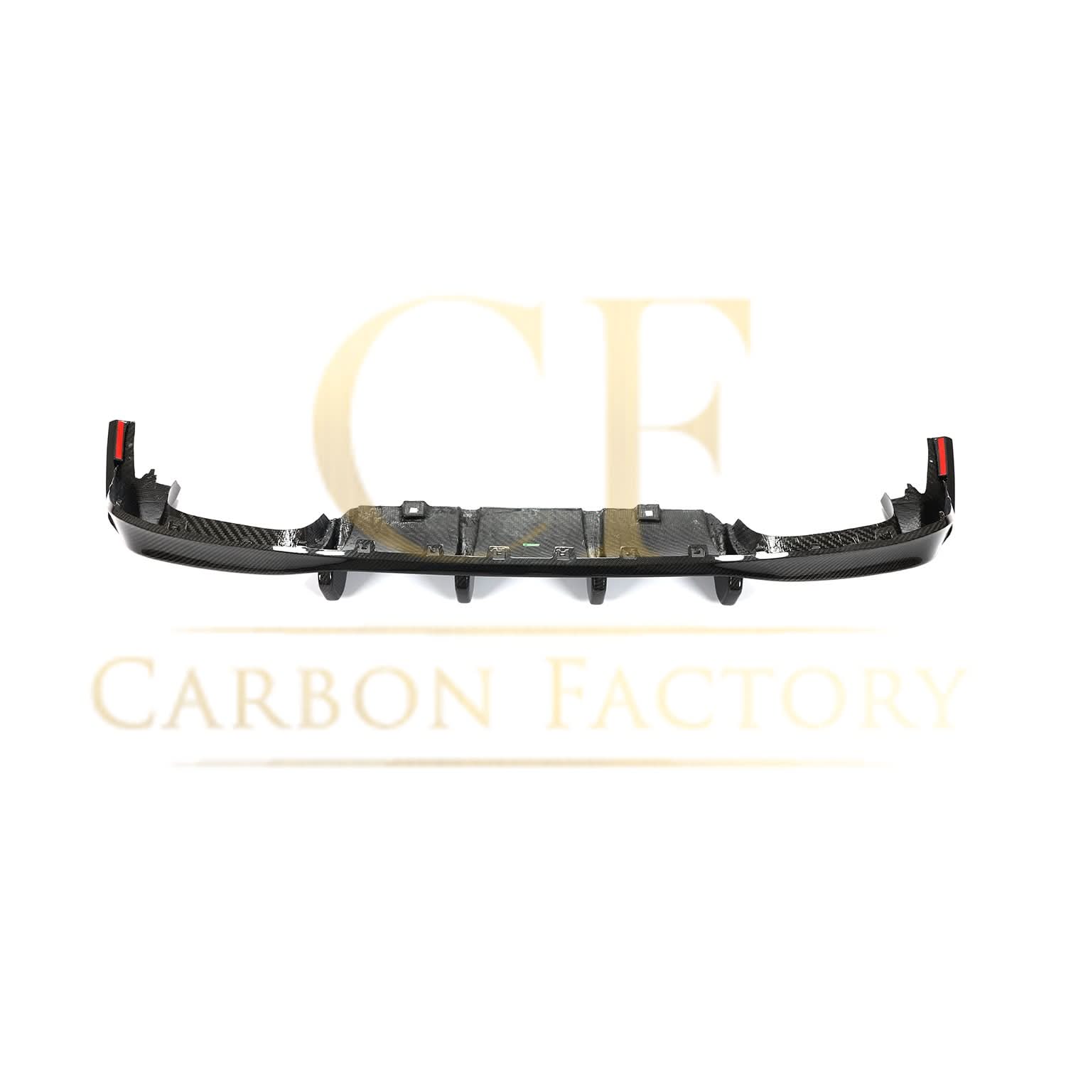 CF Style Carbon Fibre Rear Diffuser for VW Golf MK8 8R 21-Present