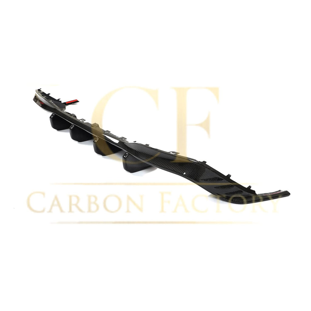 CF Style Carbon Fibre Rear Diffuser for VW Golf MK8 8R 21-Present