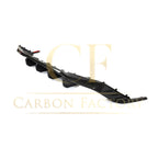 CF Style Carbon Fibre Rear Diffuser for VW Golf MK8 8R 21-Present
