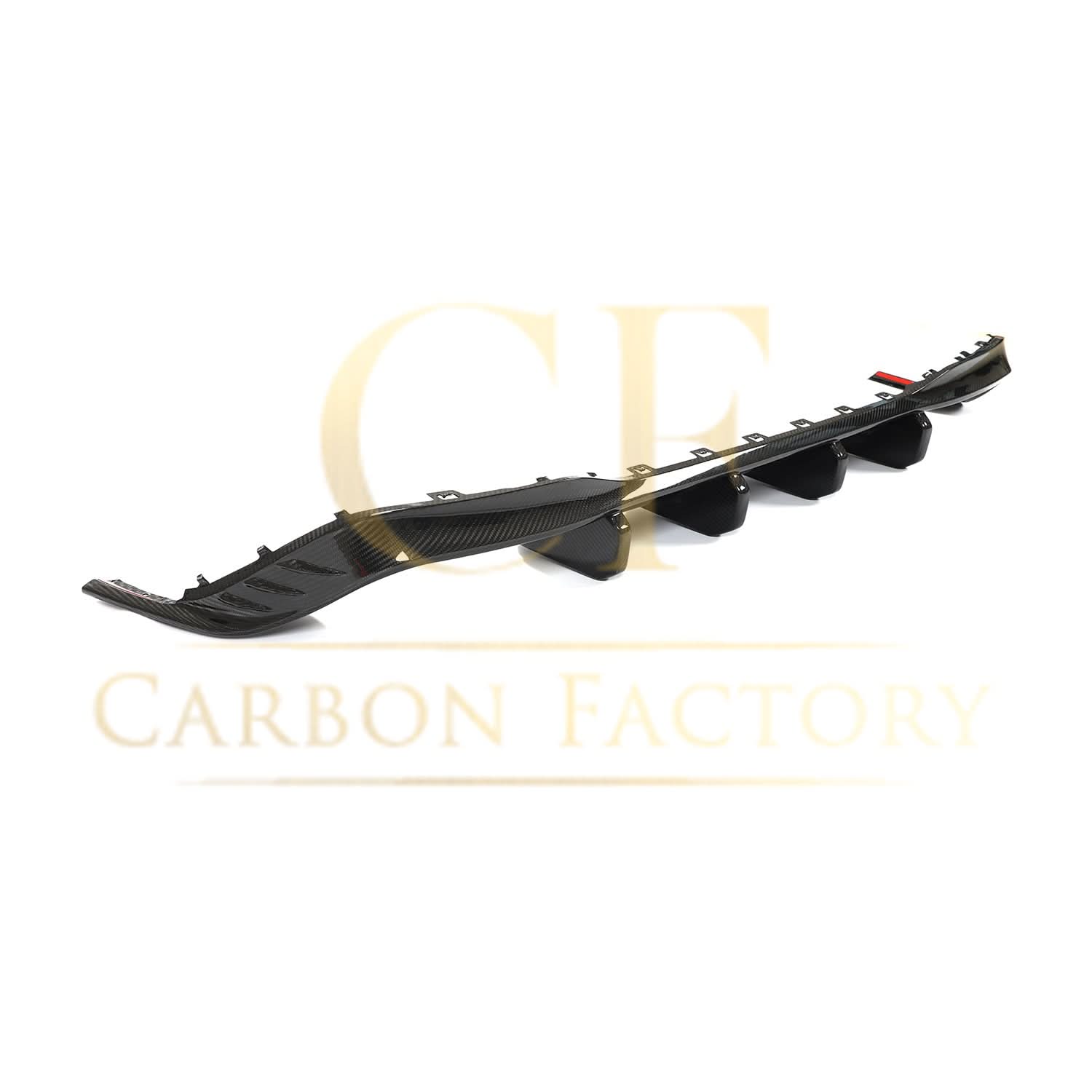 CF Style Carbon Fibre Rear Diffuser for VW Golf MK8 8R 21-Present