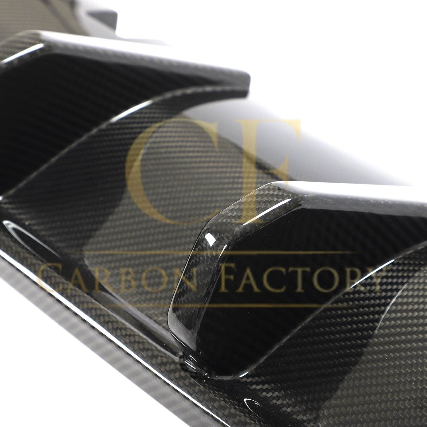 CF Style Carbon Fibre Rear Diffuser for VW Golf MK8 8R 21-Present