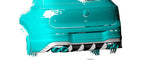 CF Style Carbon Fibre Rear Diffuser for VW Golf MK8 8R 21-Present