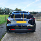 CS Style Carbon Fibre Rear Diffuser for Tesla Model Y 19-24