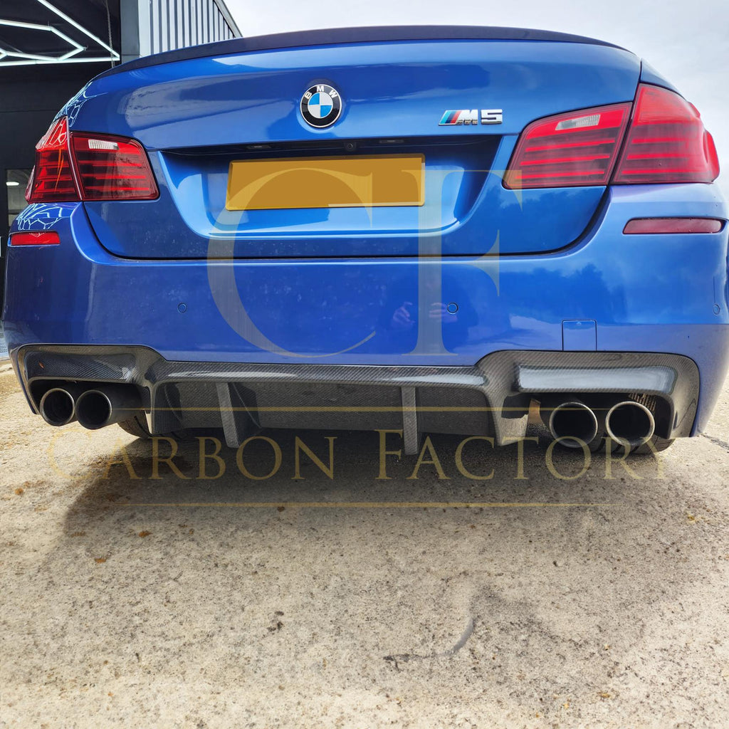 DTM Style Carbon Fibre Rear Diffuser for BMW F10 M5 10-17