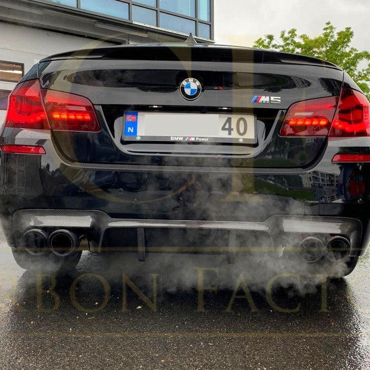 DTM Style Carbon Fibre Rear Diffuser for BMW F10 M5 10-17