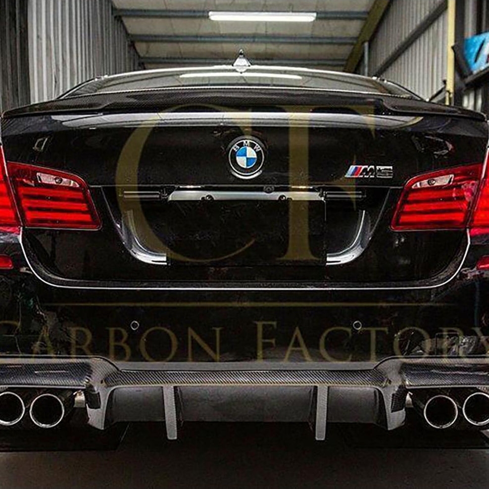 DTM Style Carbon Fibre Rear Diffuser for BMW F10 M5 10-17