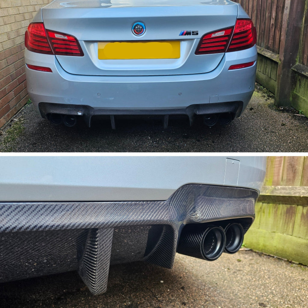 DTM Style Carbon Fibre Rear Diffuser for BMW F10 M5 10-17