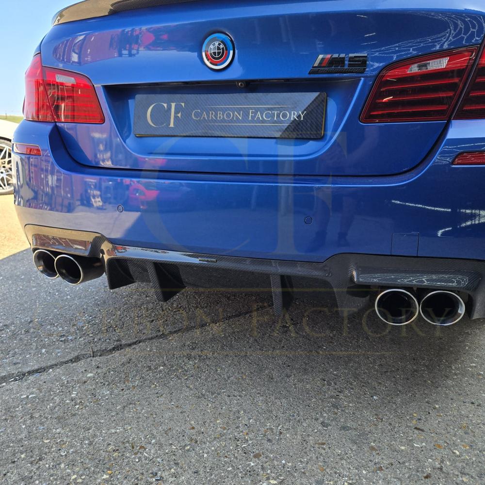 DTM Style Carbon Fibre Rear Diffuser for BMW F10 M5 10-17