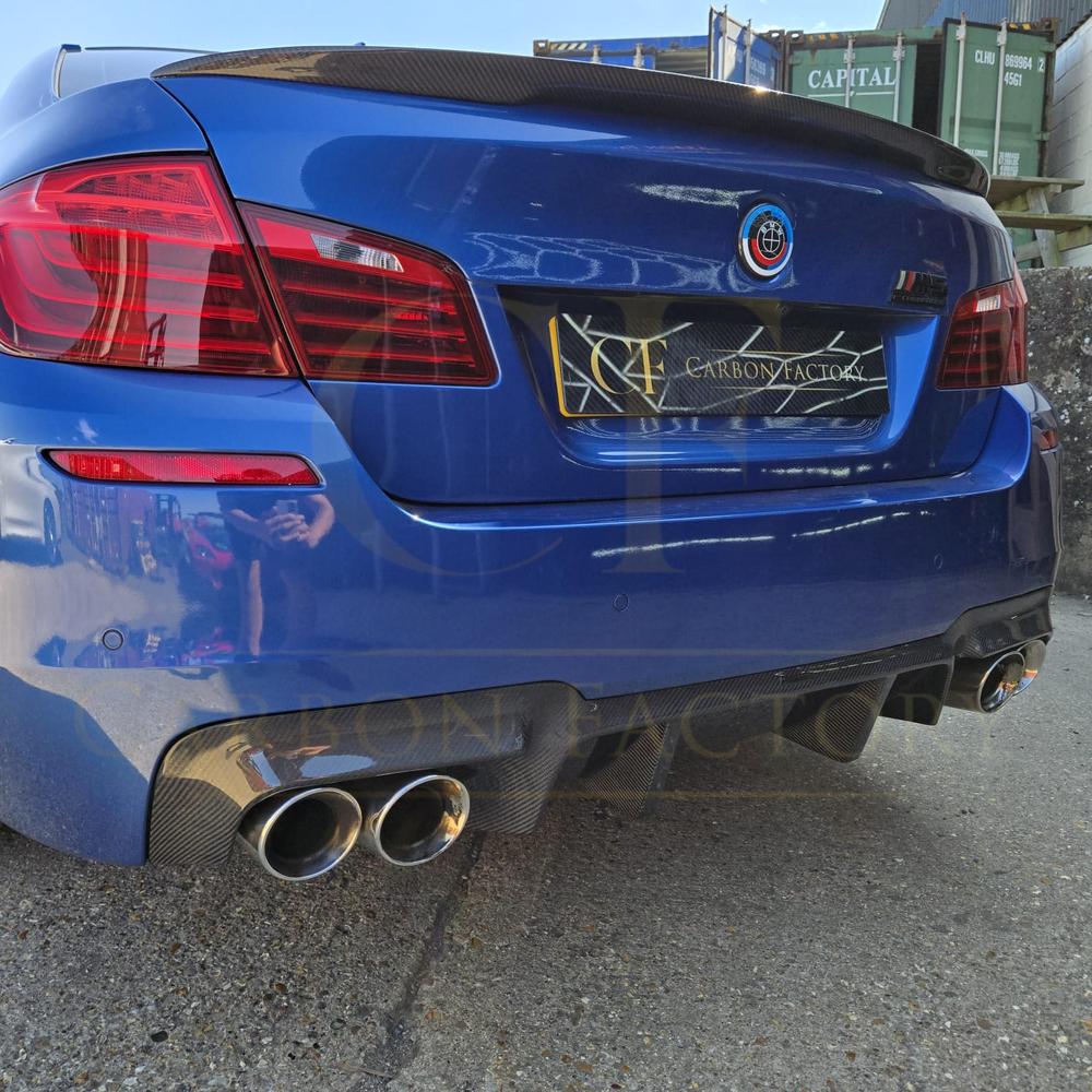 DTM Style Carbon Fibre Rear Diffuser for BMW F10 M5 10-17