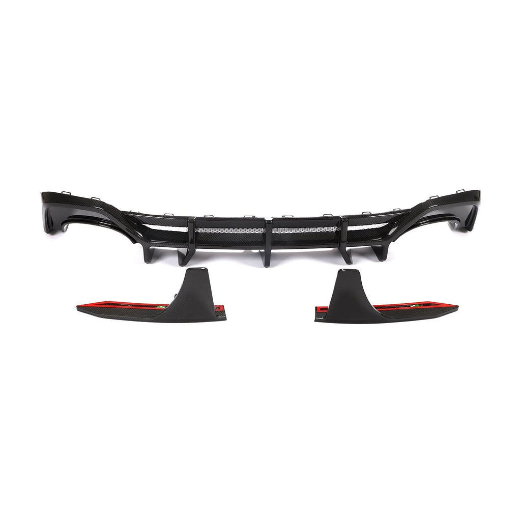 ED Style Pre-Preg Carbon Fibre Rear Diffuser for Audi 4K RS7 20-22