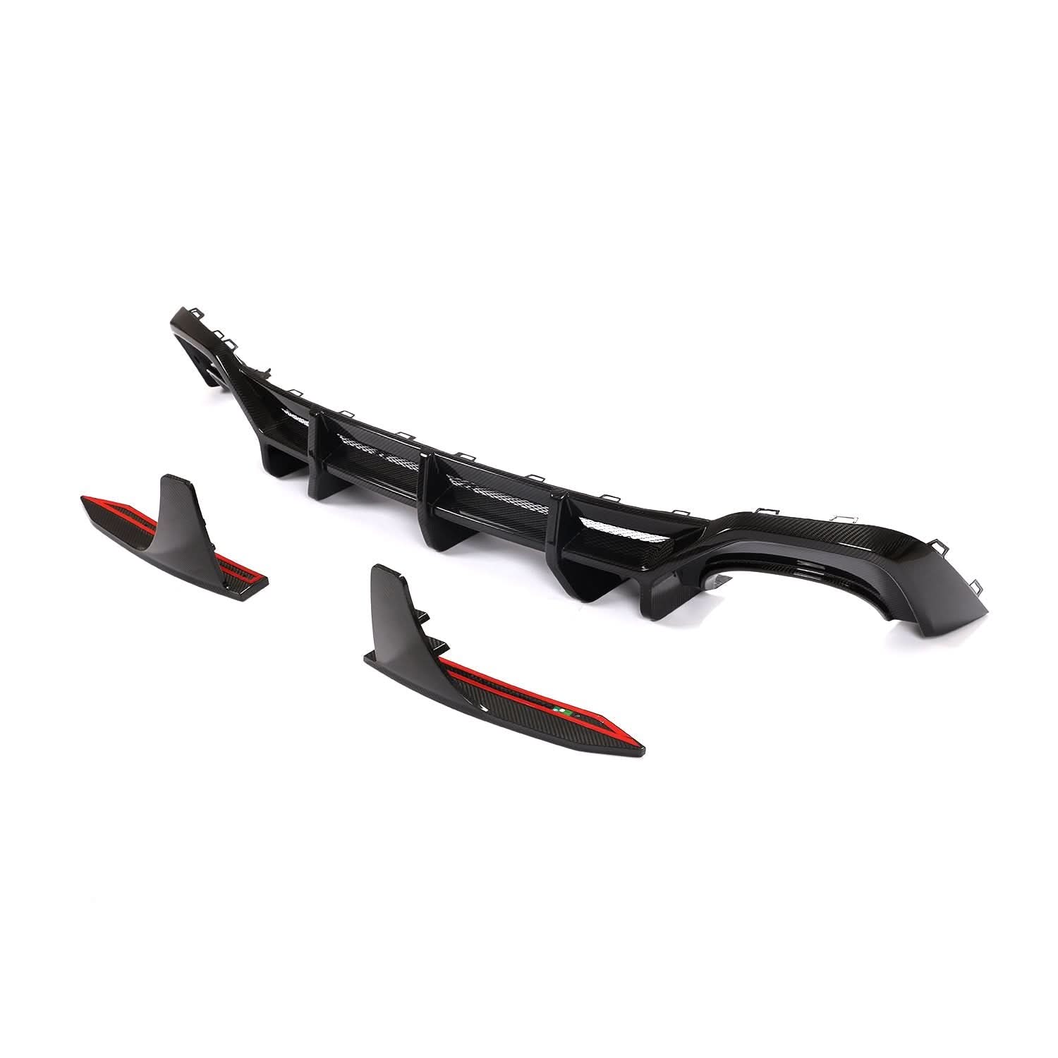 ED Style Pre-Preg Carbon Fibre Rear Diffuser for Audi 4K RS7 20-22