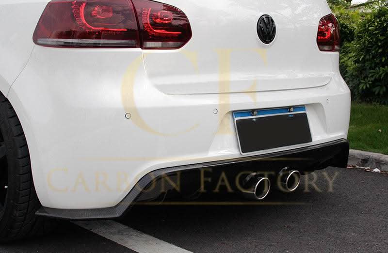 EXO Style Carbon Fibre Rear Diffuser for VW Golf MK6 R20 08-13