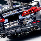FD Style Carbon Fibre Rear Diffuser for BMW G30 G31 5 Series M Sport 17-23