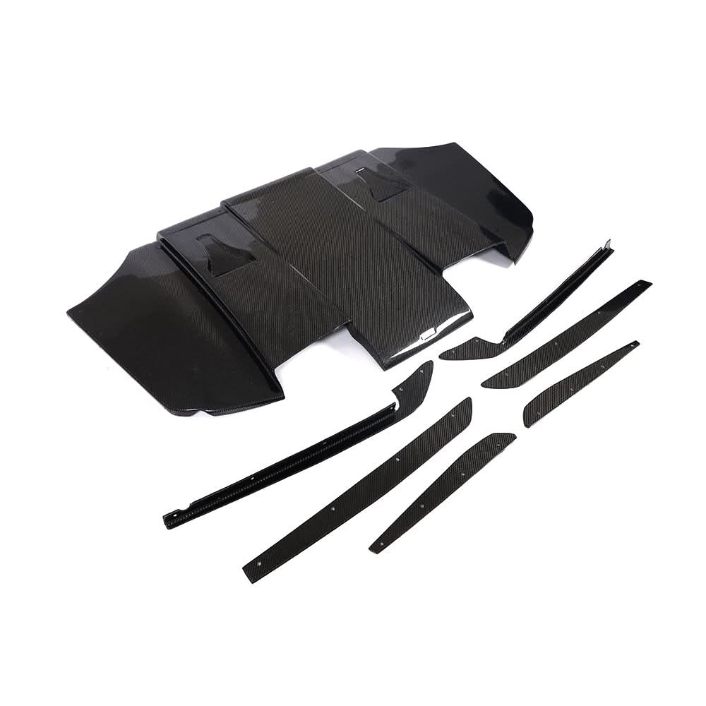 GT Style Carbon Fibre Rear Diffuser for BMW E92 E93 M3 07-13