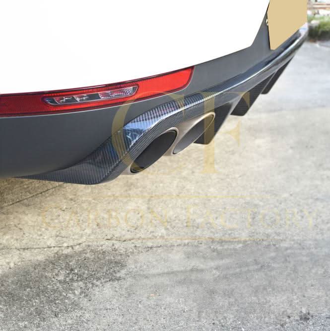 GT Style Carbon Fibre Rear Diffuser for Porsche Macan 14-20