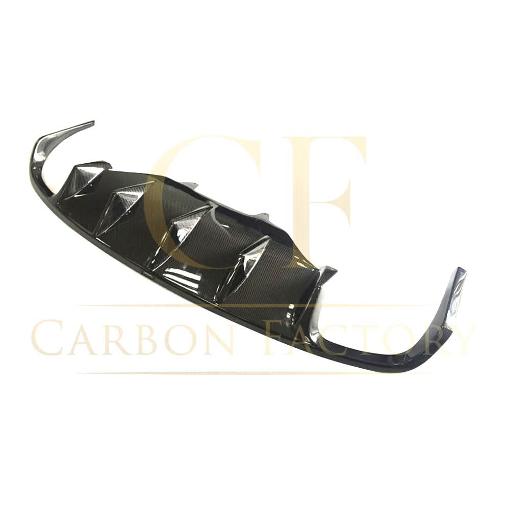GT Style Carbon Fibre Rear Diffuser for Porsche Macan 14-20