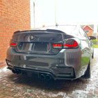 KS Style Carbon Fibre Rear Diffuser for BMW F80 M3 F82 F83 M4 14-20