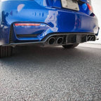 KS Style Carbon Fibre Rear Diffuser for BMW F80 M3 F82 F83 M4 14-20