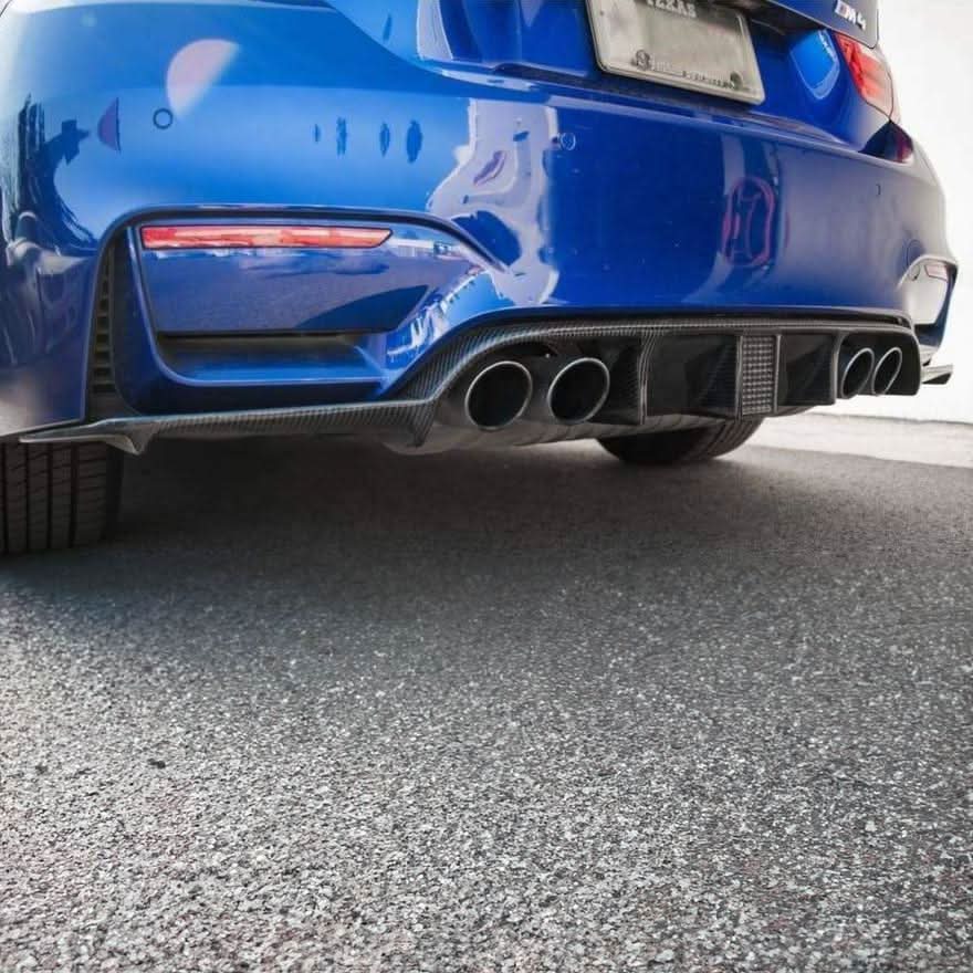 KS Style Carbon Fibre Rear Diffuser for BMW F80 M3 F82 F83 M4 14-20