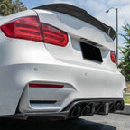 KS Style Carbon Fibre Rear Diffuser for BMW F80 M3 F82 F83 M4 14-20