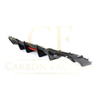 LED Carbon Fibre Rear Diffuser for Audi A3 S Line Hatchback S3 17-19
