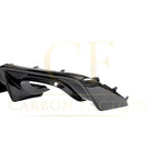 LED Carbon Fibre Rear Diffuser for Audi A3 S Line Hatchback S3 17-19