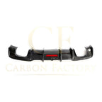 LED Carbon Fibre Rear Diffuser for Audi A3 S Line Hatchback S3 17-19