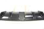 LED Carbon Fibre Rear Diffuser for Audi A3 S Line Saloon S3 17-19