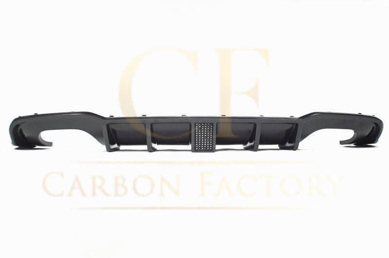 LED Carbon Fibre Rear Diffuser for Audi A3 S Line Saloon S3 17-19
