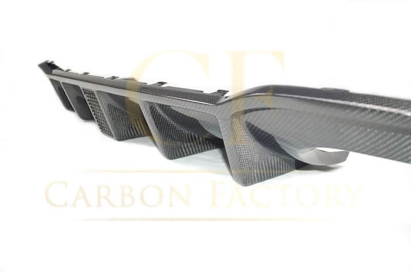 LED Carbon Fibre Rear Diffuser for Audi A3 S Line Saloon S3 17-19