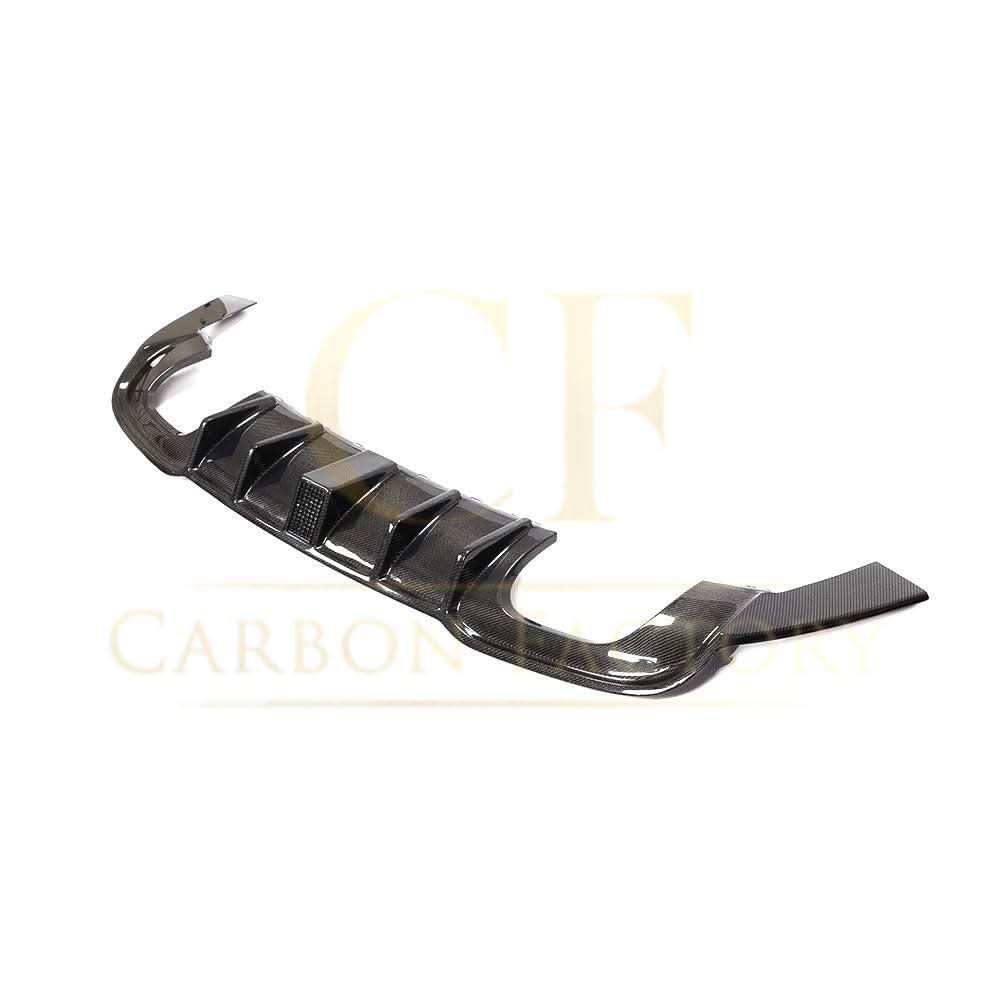 LED Carbon Fibre Rear Diffuser for Audi A3 S Line Saloon S3 17-19
