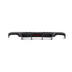 LED Style Carbon Fibre Rear Diffuser for Audi S4 A4 S Line B8 08-12