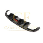 LED Style Carbon Fibre Rear Diffuser for Audi S4 A4 S Line B8 08-12