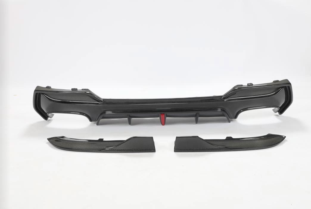 LED Style Pre-Preg Carbon Fibre Rear Diffuser for BMW 4 Series G22 G23 20-Present